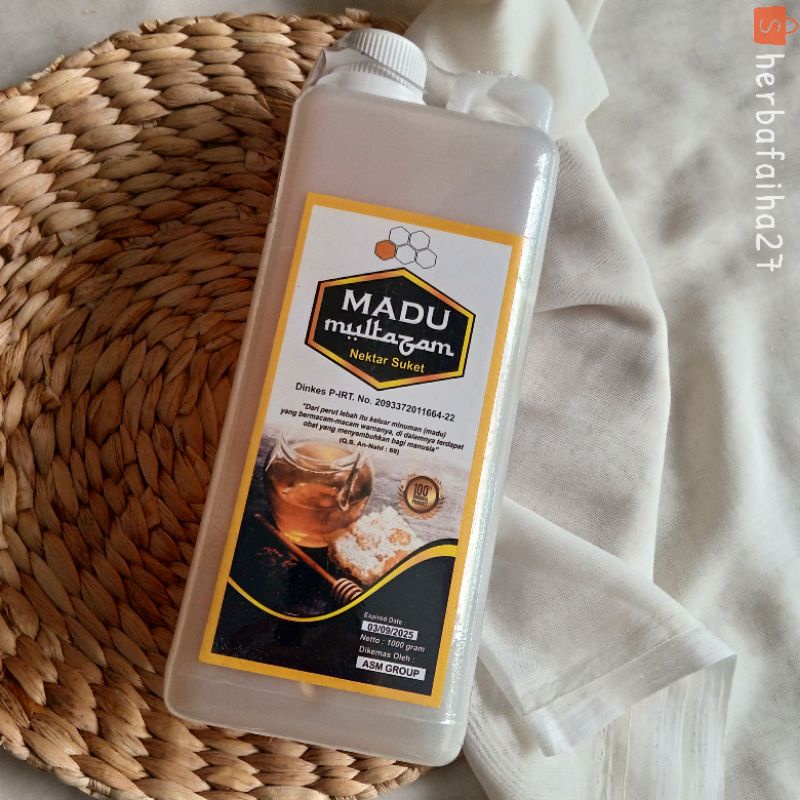 

Madu Multazam Nektar Suket 1KG