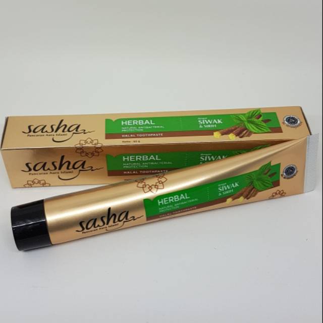 Sasha Odol Siwak Herbal Islami Halal