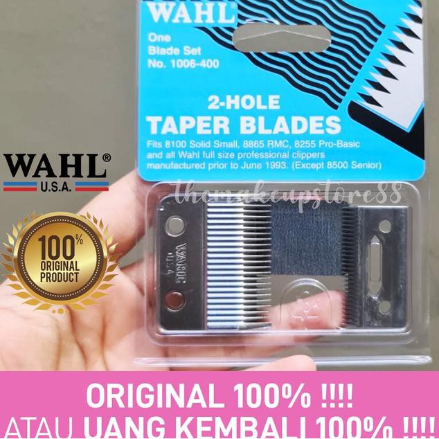 

ORI Wahl pisau cukur wahl / wahl 2-hole taper blades super taper