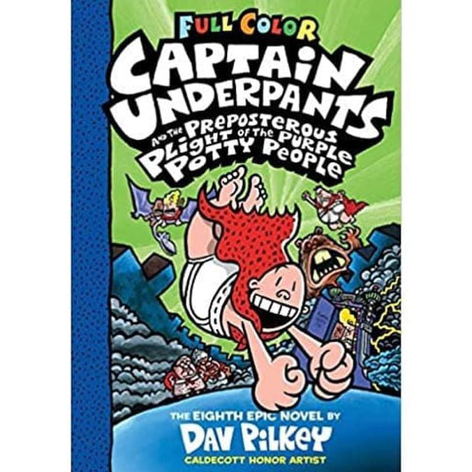 Captain Underpants Coloring Edition #8: Captain Underpants And The Pre