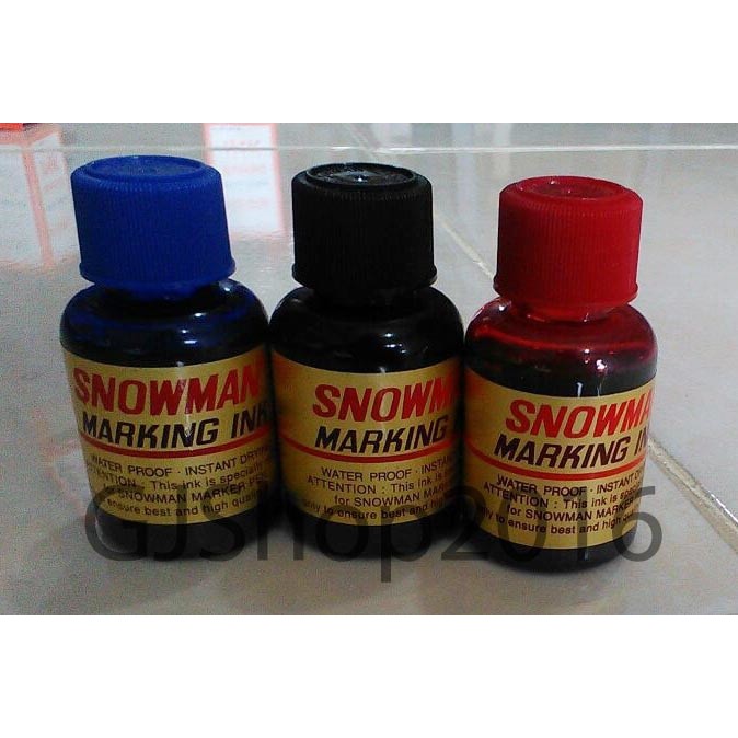 

Refill Tinta Spidol Permanent Marker Snowman MIG-20