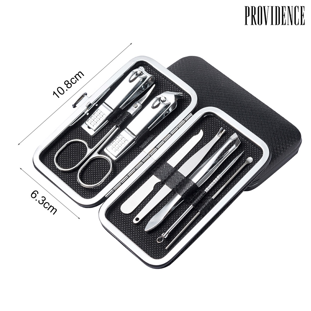1 Set Alat Pemotong Kuku Bahan Stainless Steel Untuk Manicure Pedicure