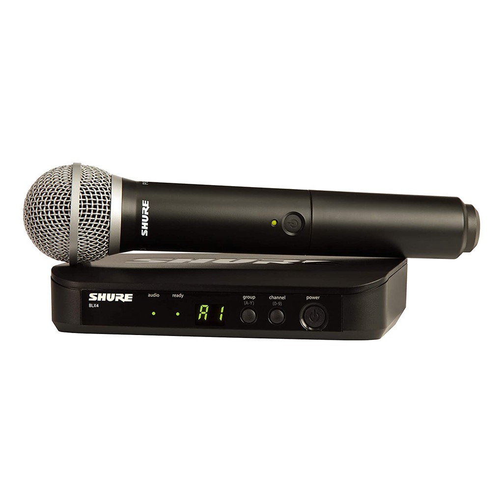 Microphone Mikrofon Wireless Shure BLX24/PG58 BLX 24/PG 58 (Original)