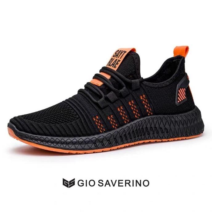 Sepatu Sneakers Pria Gio Saverino HUGO Fashion Sport Shoes Adidas