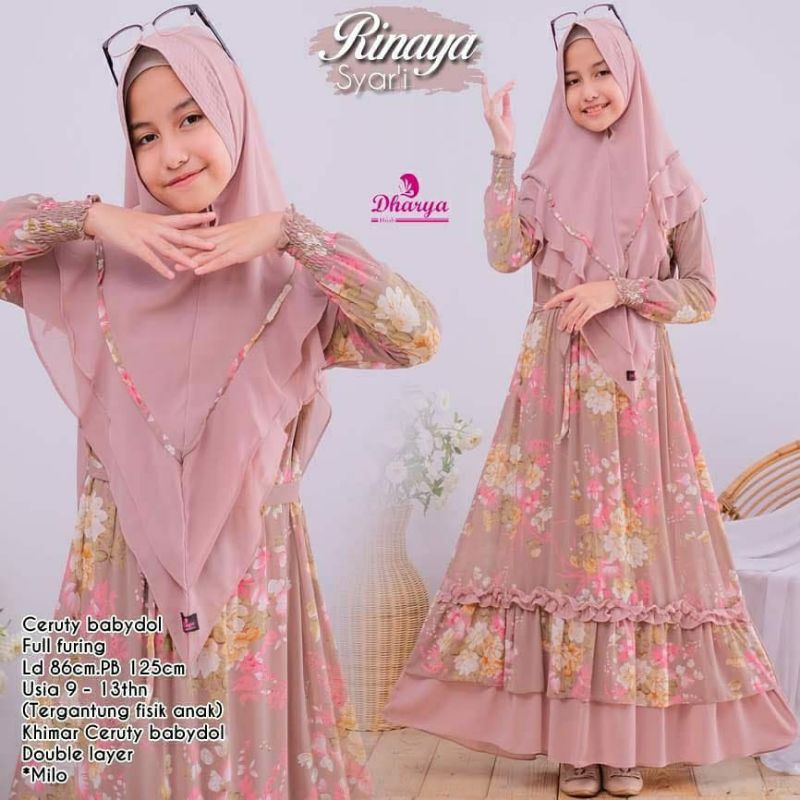 GAMIS KIDS SL RINAYA MAXY CERUTY BABYDOLL PREMIUM