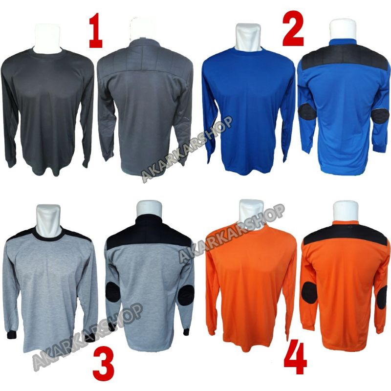 Kaos Lapangan Polos Panjang Kaos Pramuka PMR