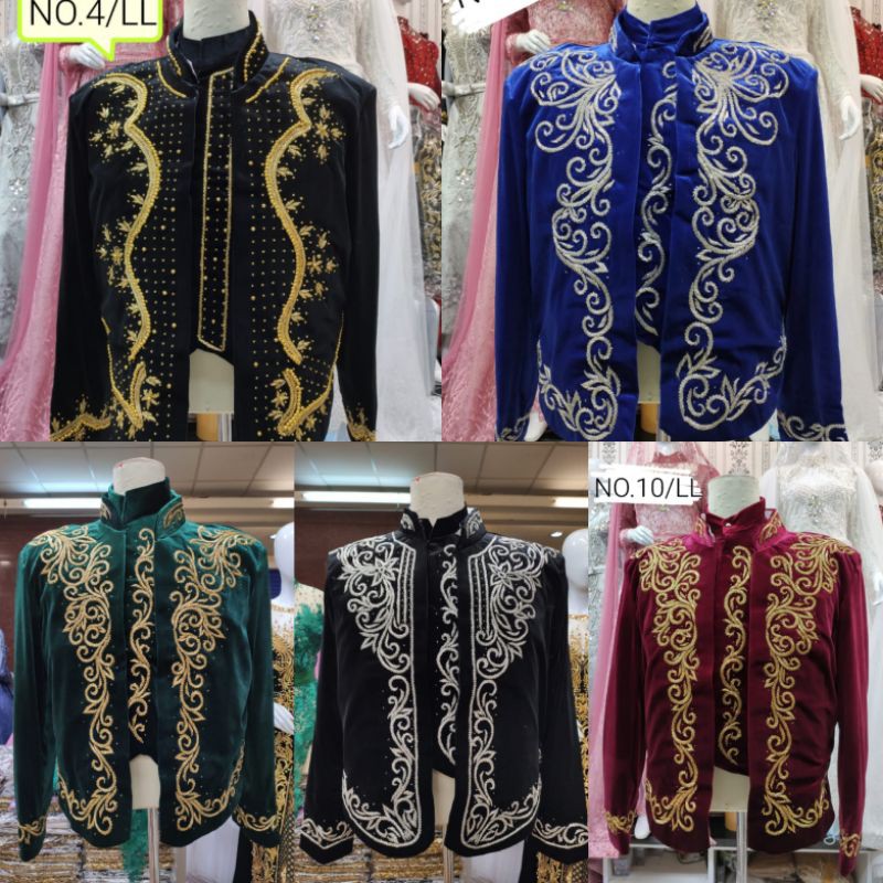 beskap pengantin bludru | beskap pengantin jawa | baju pengantin jawa pria | baju beskap pria