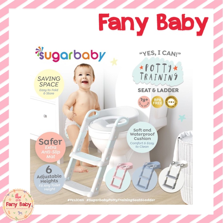 SUGAR BABY POTTY TRAINING SEAT &amp; LADDER