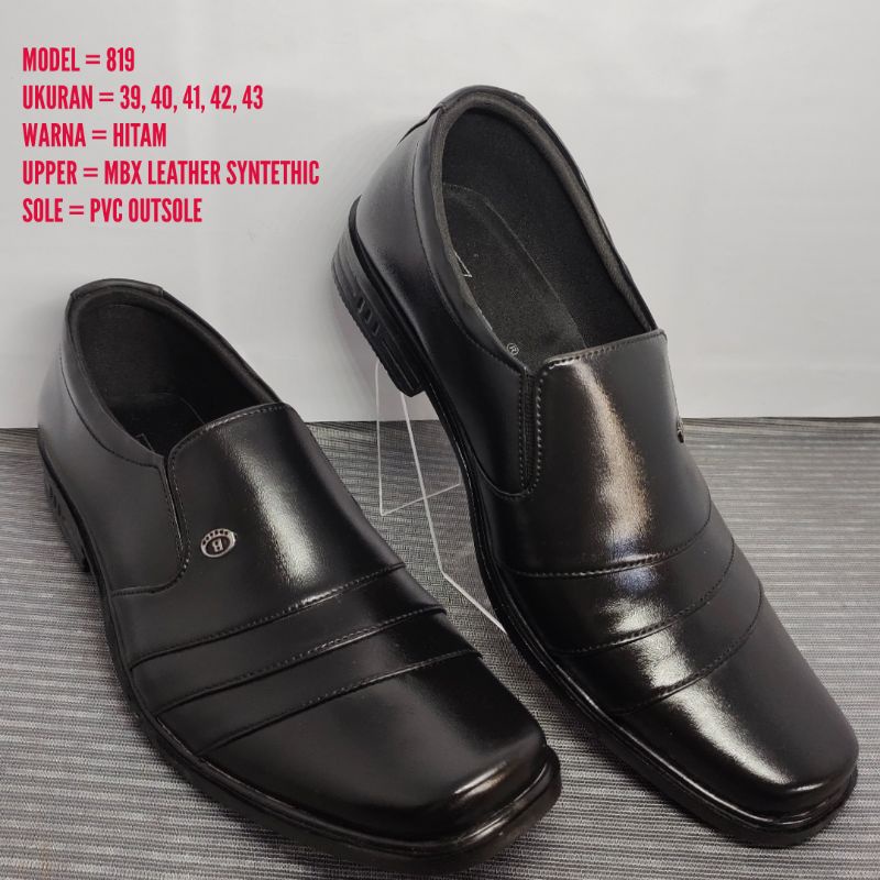 (819) SEPATU PANTOVEL SEPATU PANTOFEL SEPATU FANTOFEL PRIA SEPATU FORMAL