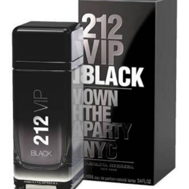 Parfum Original Carolina Herrera 212 Vip Black For Men Edp 100 ml
