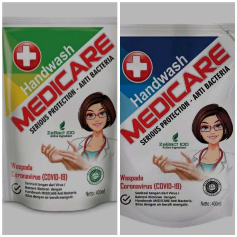 MEDICARE - HANDWASH 400ML