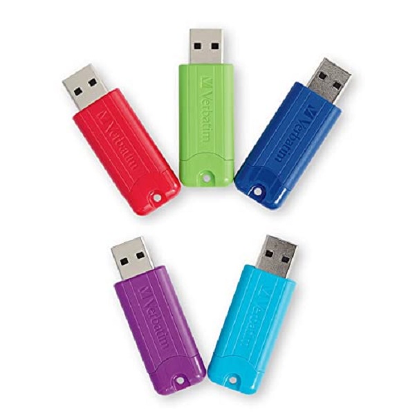 Flashdisk Verbatim Store n Go PinStripe 16GB USB 2.0 Drive