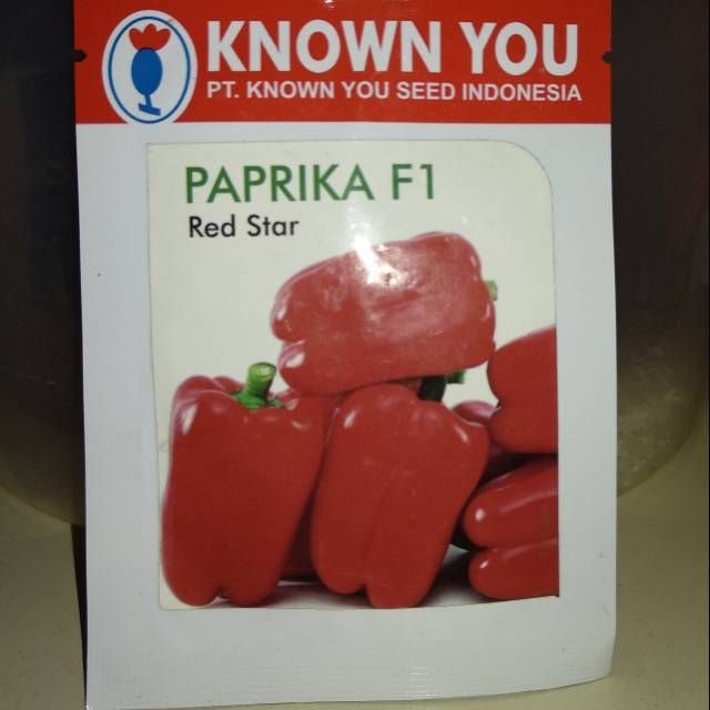 Benih paprika F1 Red star