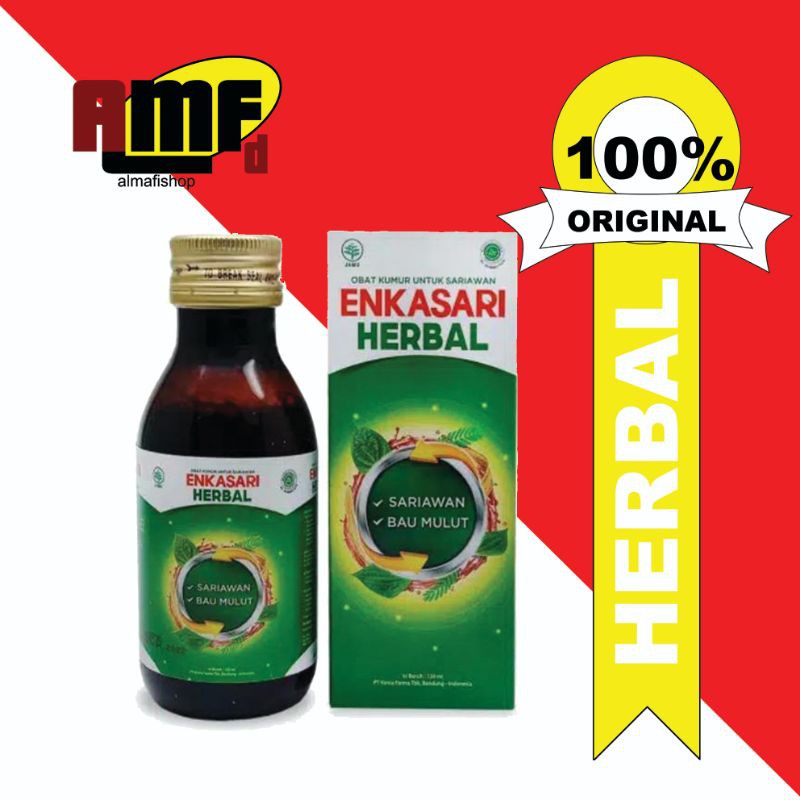 Enkasari Herbal 120ml // Obat Kumur Herbal