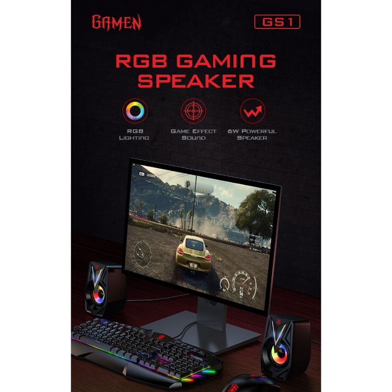 Gamen GS1 RGB Gaming Speaker