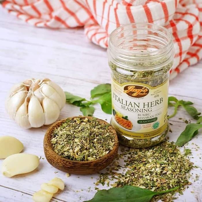 

Jay's Italian Herb Seasoning 40 gr Bumbu Masakan Italia Tanpa MSG HALAL