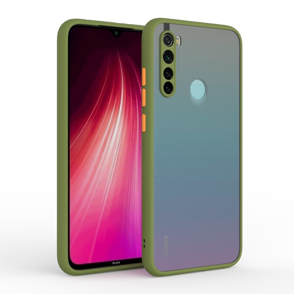 Case Dove Xiaomi Redmi Note 8 Frosted Camera Case Cover