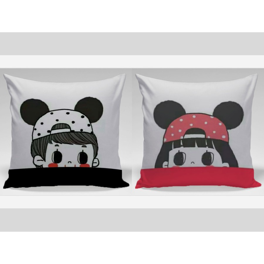 

Bantal Dekorasi custom kado valentine hadiah valentine kado pacar hadiah pacar - couple 18