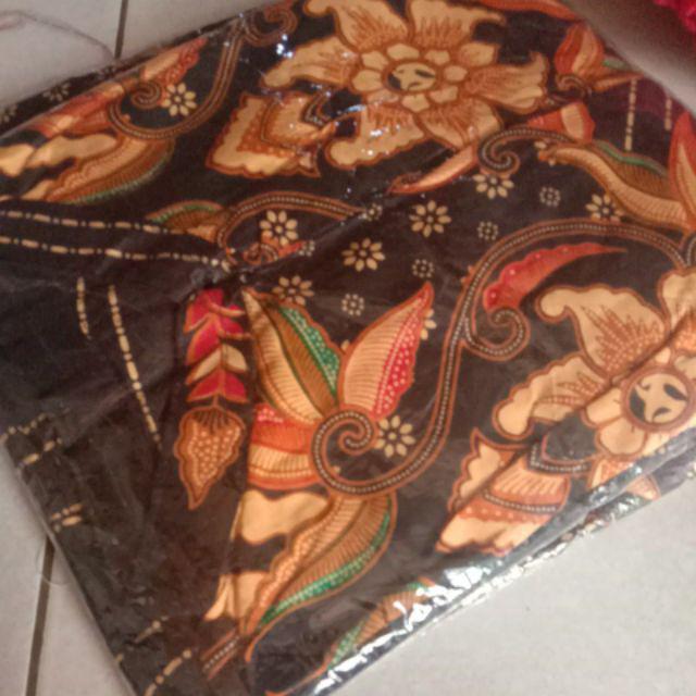 Gamis Batik Modern Murah Katun Halus Kombinasi Truntum, Ori Batik