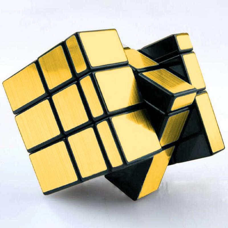 COD Rubik Gold 3X3 Mainan Asah Otak Edukasi Anak Murah C27