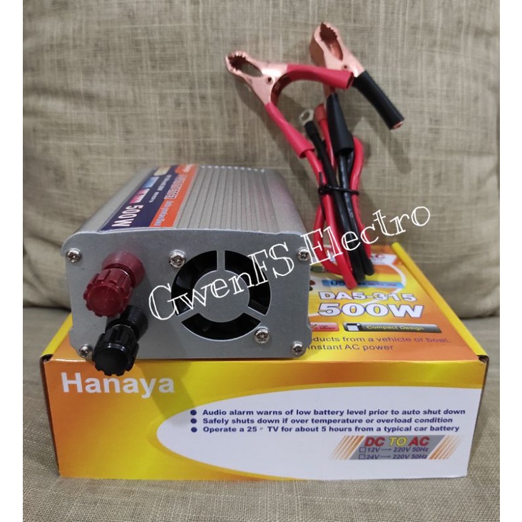 INVERTER HANAYA 500W 12V