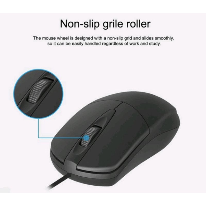 Mouse USB AOC Ms121 - 1200 DPI original mouse usb kabel