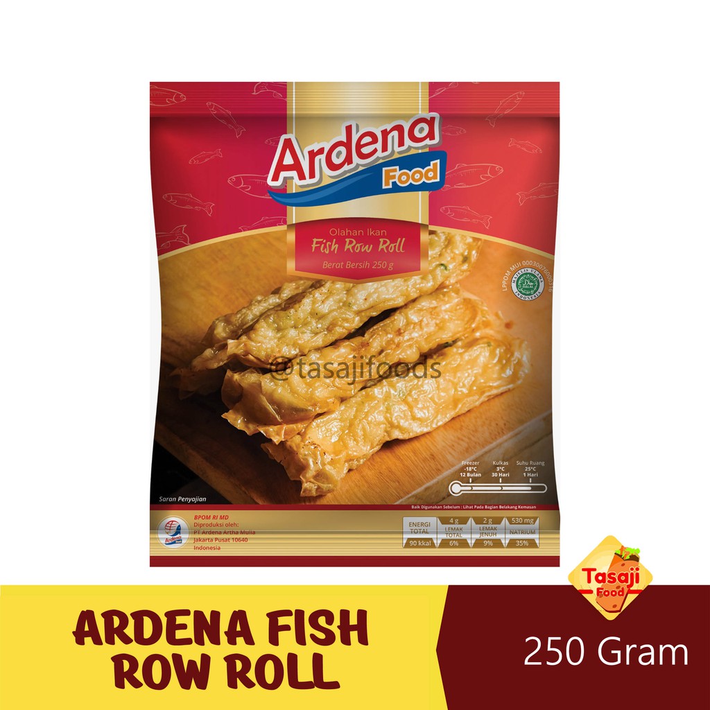 Ardena Fish Row Roll 250 Gram