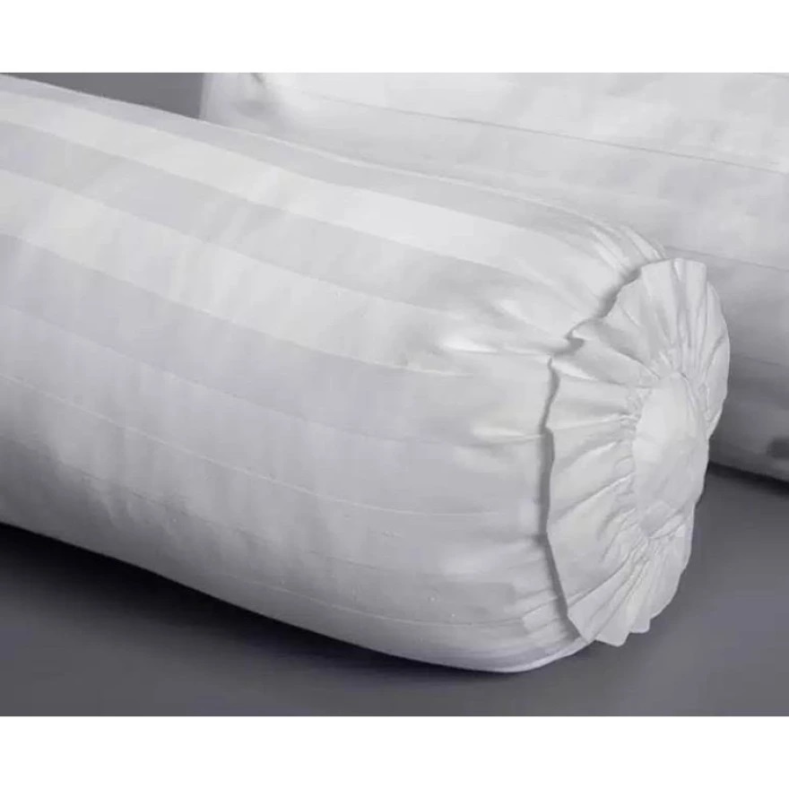 Sarung Bantal / Guling Tidur / Pillow / Bolster Case Hotel Ukuran Besar Bahan Katun Salur Stripe 3cm / Plain Polos