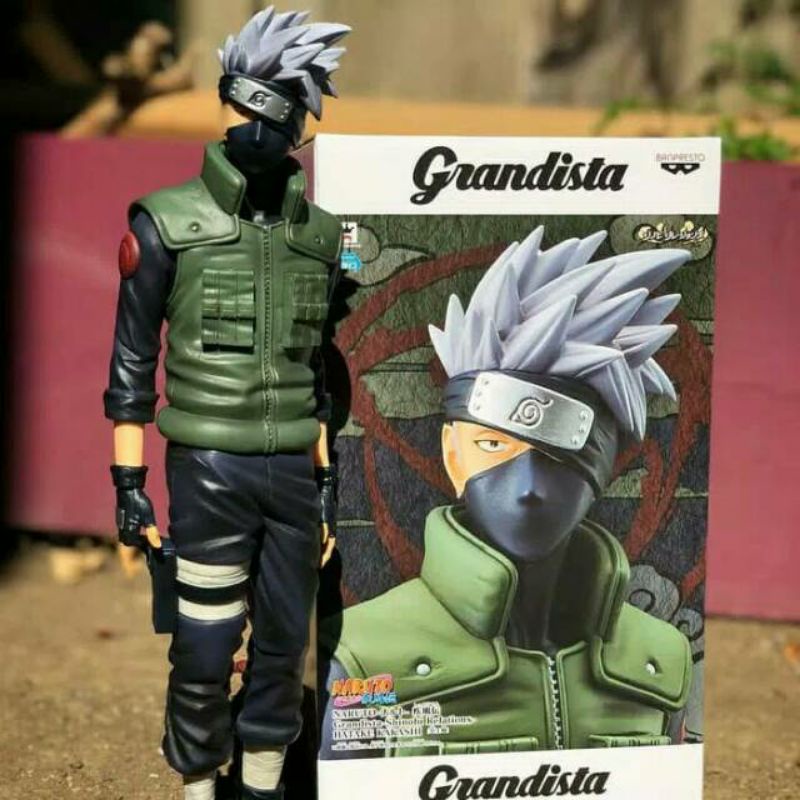 Action Figure Grandista Naruto Shippuden Hatake Kakashi Sensei Figure