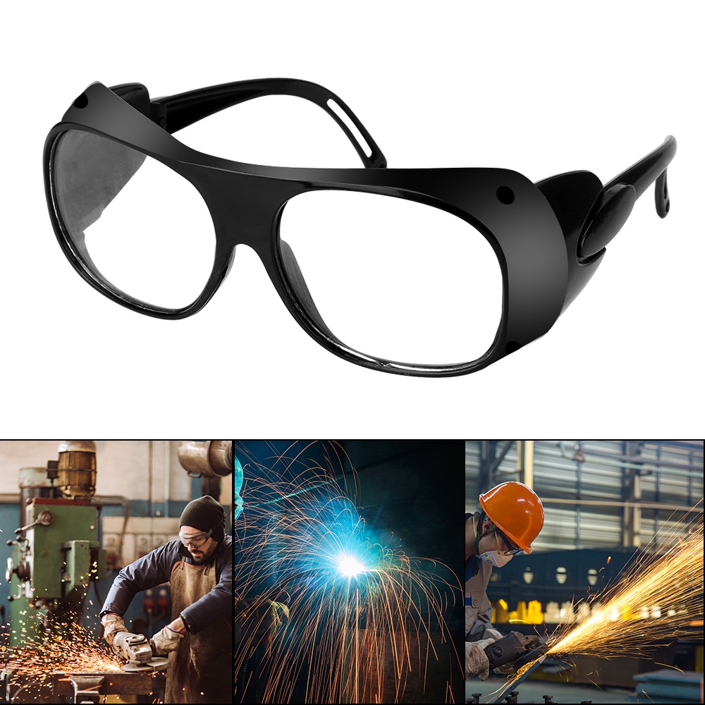 1pc Comfortable Anti-Splash And Anti-infrared Welding Protective Glasses For Industrial Cutting, Welding, Etc.