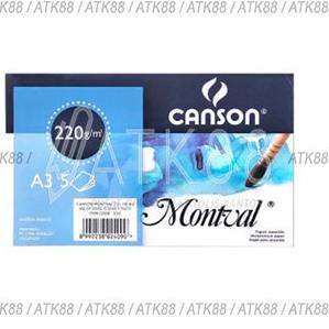 

Ready Stok☆ Canson Montval 220 gsm (Canson Aquarelle/Watercolour) 90 ✳