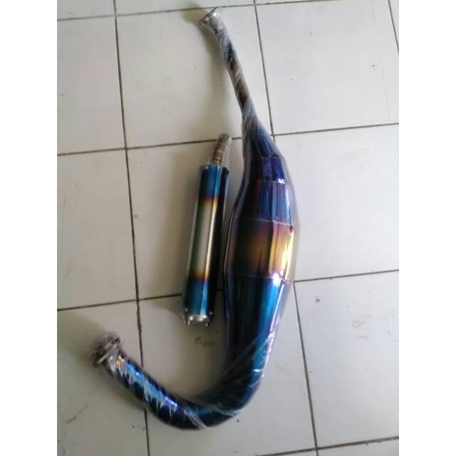 Knalpot racing blumon ninjaR ninjaRR