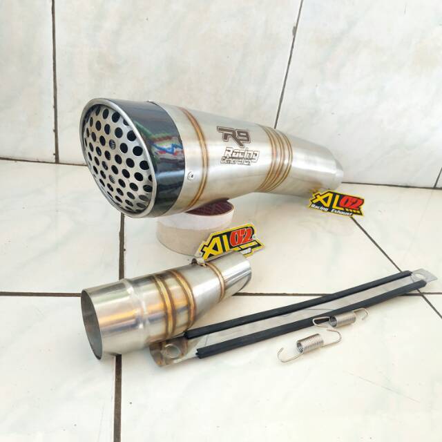 Silincer Knalpot R9 H2 Stainless SLIP ON NINJA 250 - NINJA 250 FI - Z 250 - R25 - CBR250RR