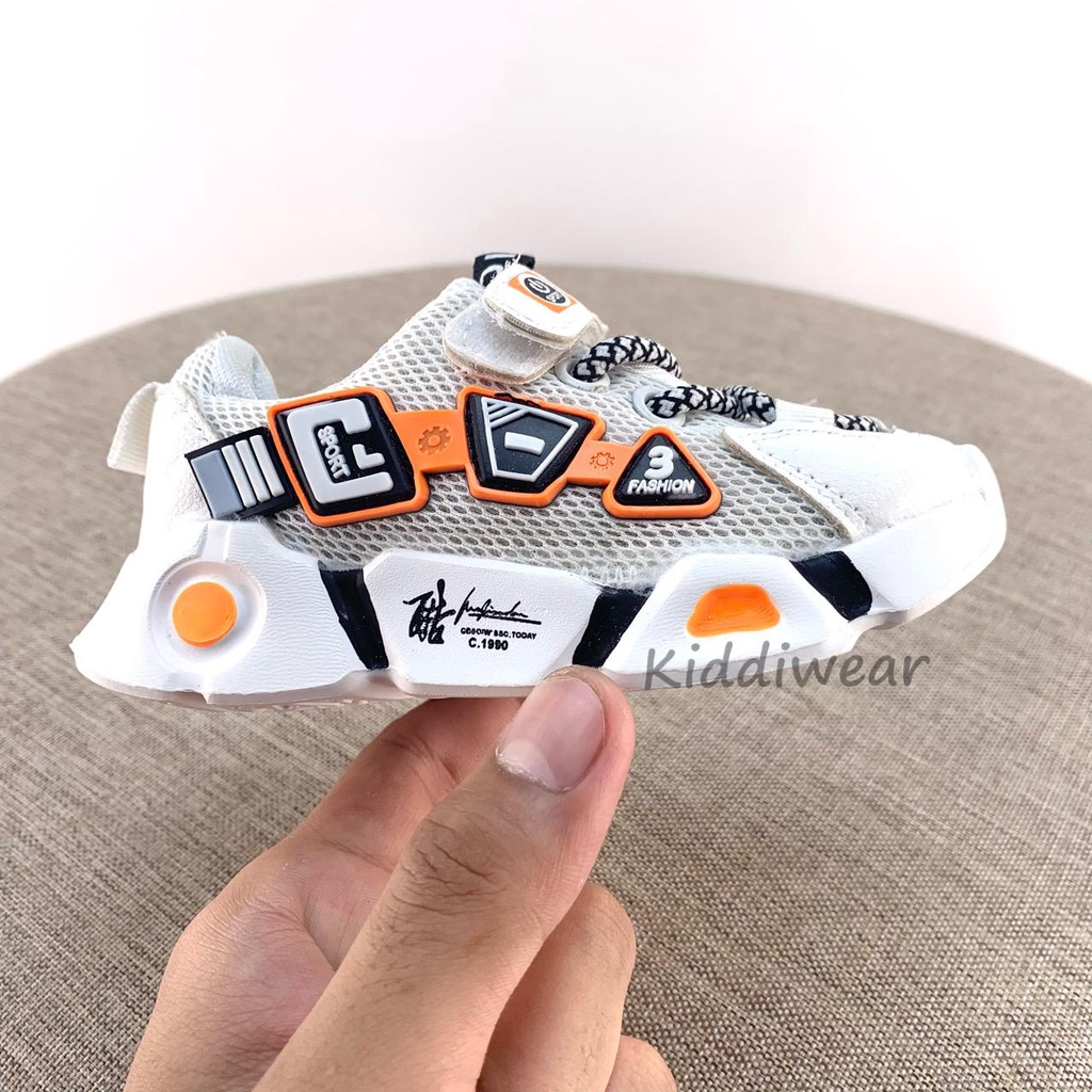 (Kiddiwear) Sepatu sneakers anak / Sepatu Anak Casual Import Usia 1-5 Tahun MBK66