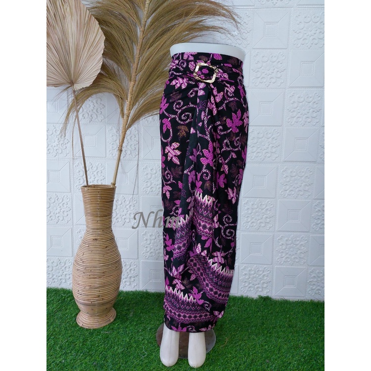 NHM Rok Lilit Batik, Bawahan Kebaya Rok Serut flower