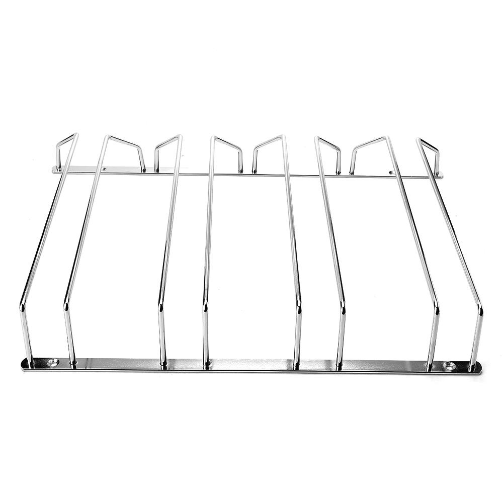 Solighter Wine Glass Holder Bar Stand Bawah Kabinet Rak Gantung