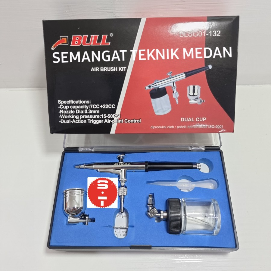 

AB132 SPRAY GUN AIR PAINT PEN BRUSH DIE CAST GUNDAM CRAFT BULL AB 132