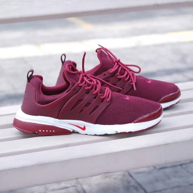 nike air presto maroon