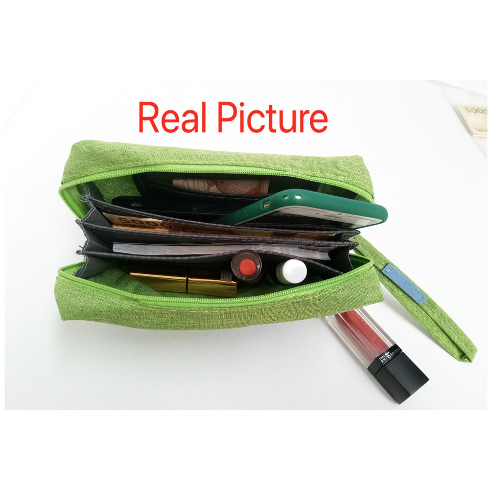 WRF18 Pouch Name Edition Bag Dompet Cashier Multifungsi Murah Impor Brand New TKM