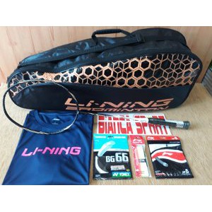 Promo  raket badminton LINING TURBO X98 FU HAIFENG original