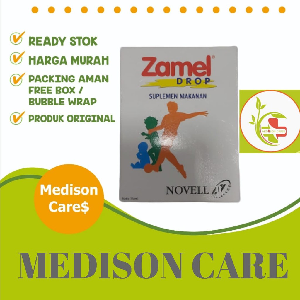 zamel drop 16ml suplemen makanan