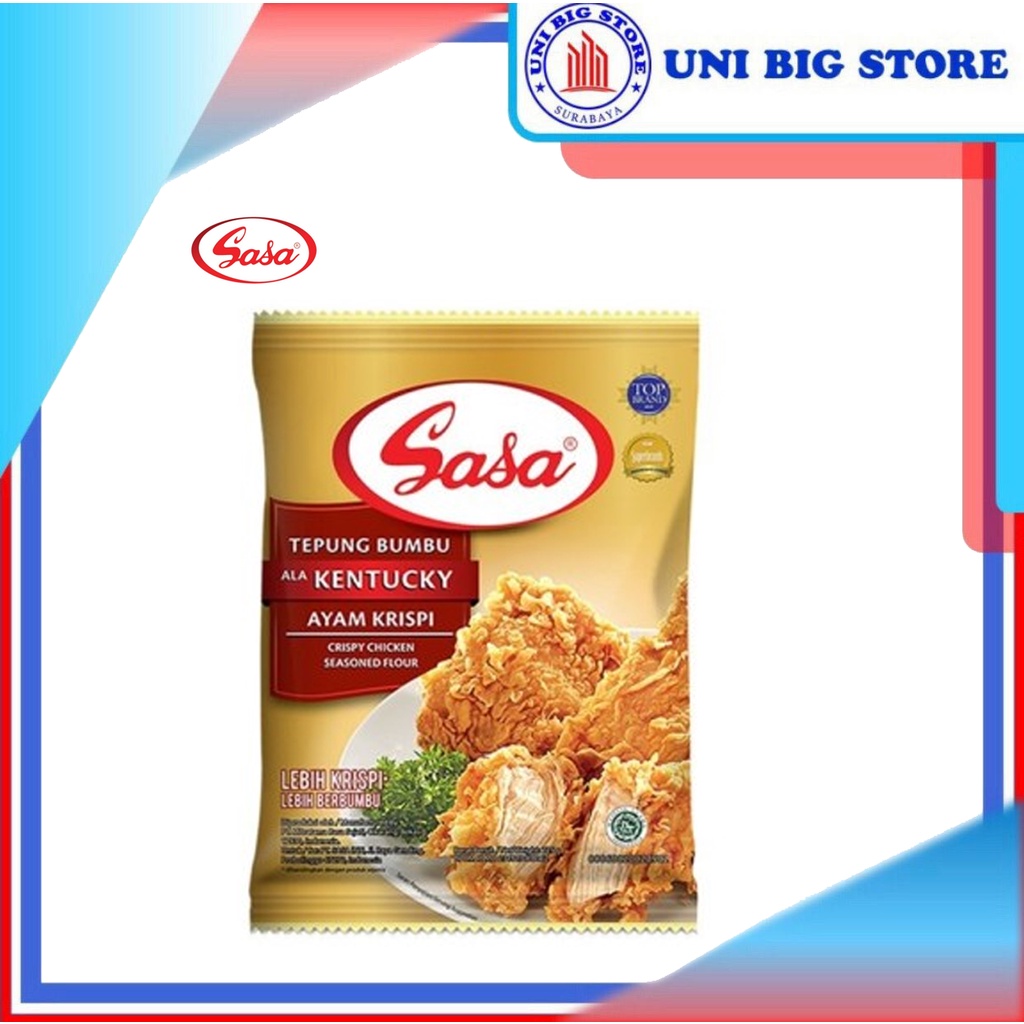 

SASA Tepung Bumbu Ayam Goreng Kentucky Krispi 850 gr