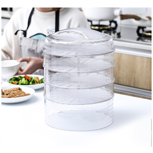 Heat Preservation Storage Box | Kontainer Tempat Penyimpanan dan Penghangat Makanan - 4 tingkat
