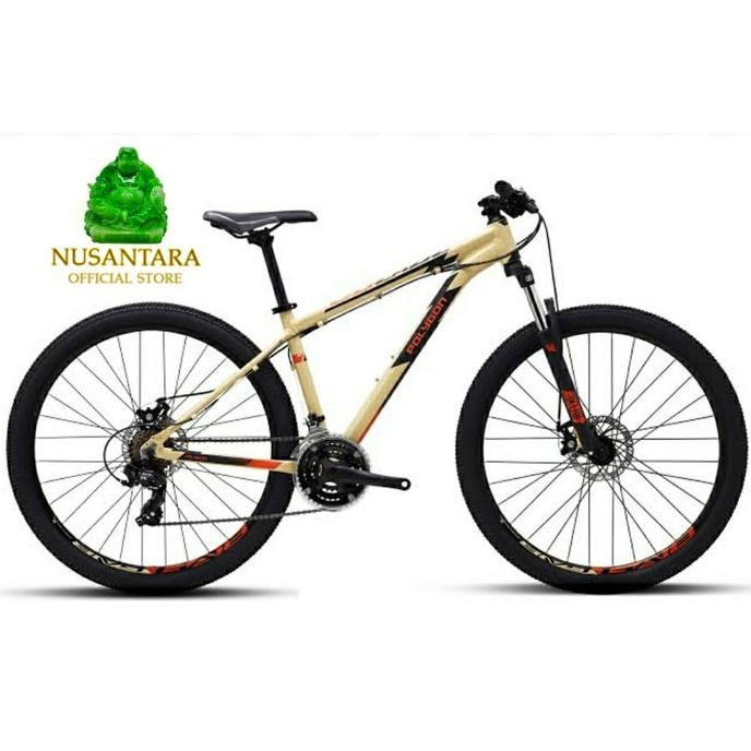 Sepeda Mtb Mountain Bike Cycle Polygon Cascade 3 Uk 27.5 Frame (M) Matahari381