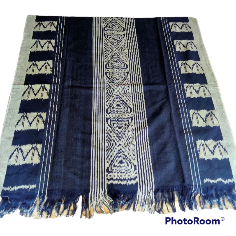 KAIN TENUN ASLI ORIGINAL TENUN JEPARA KAIN TENUN JEPARA TENUN TROSO MURAH BIRU NAVY