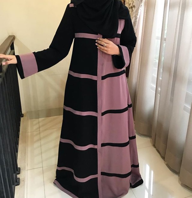 Abaya rose taupe