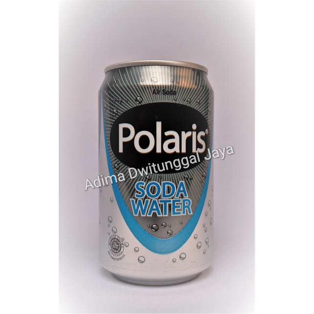 Polaris Soda Water / Air Soda Polaris Kaleng 24x330ml - Karton