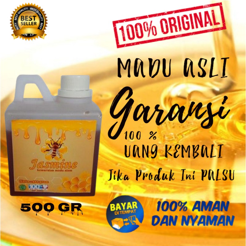 Jual Madu Asli 500 Gram Madu Murni Madu Hutan Sarang Asli Madu Sehat