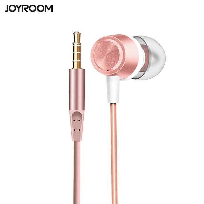 JOYROOM JR-EL113 Metal In-ear Earphone Super Bass Headset w/Mic GOLD