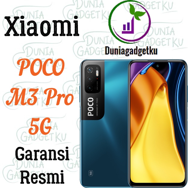 Xiaomi Poco M3 Pro 5G 4/64GB + 6/128GB Garansi Resmi